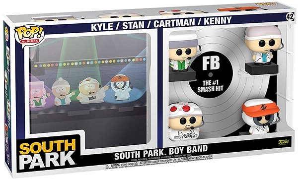 Figúrka Funko POP! South Park – DLX Vinyl Boyband ...
