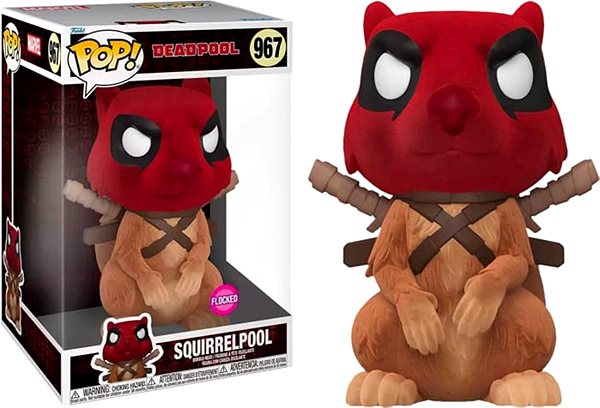 Figur Funko POP! Deadpool - Squirrelpool - Super Sized ...