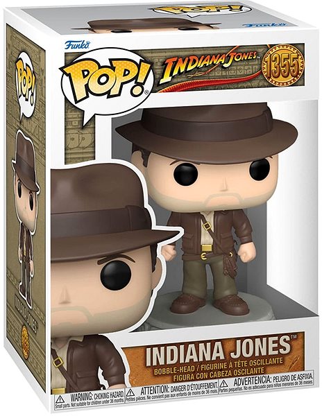 Figur Funko POP! Indiana Jones - Indiana Jones with Jacket ...