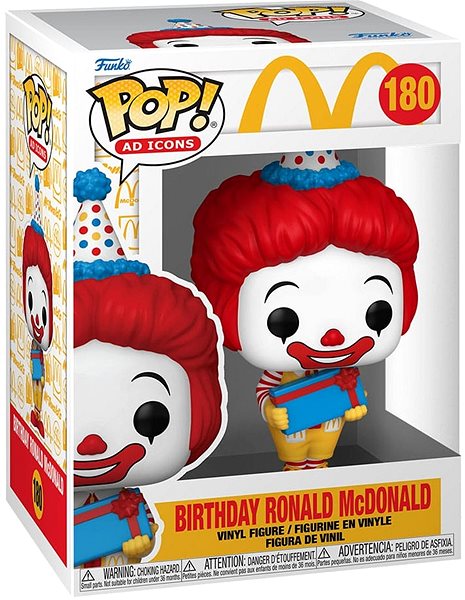 Figúrka Funko POP! McDonalds – Birthday Ronald ...
