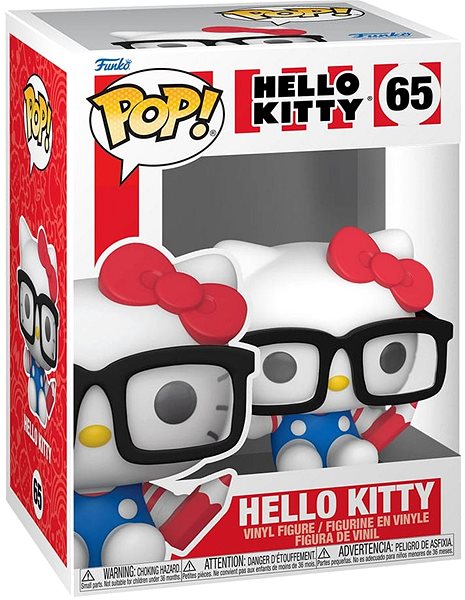 Figur Funko POP! Hello Kitty - Hello Kitty Nerd ...