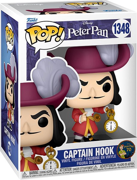 Figur Funko POP! Peter Pan 70th Anniversary - Hook ...