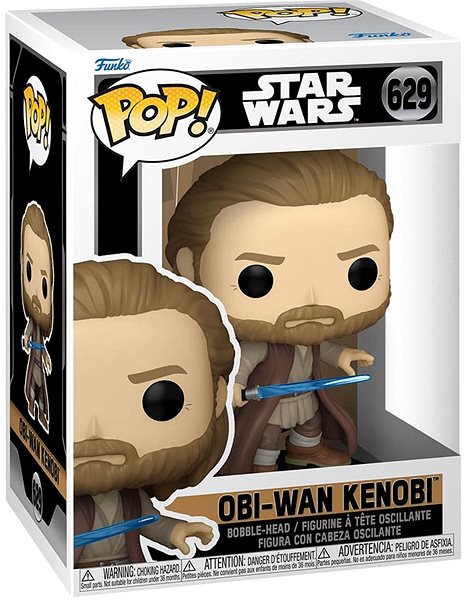 Figura Funko POP! Star Wars: Obi-Wan Kenobi - Obi-Wan (Battle Pose) ...