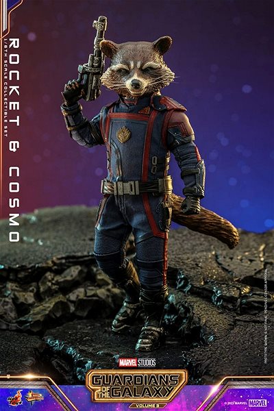 Figure Guardians of the Galaxy Vol. 3 - Rocket and Cosmo - figurine ...