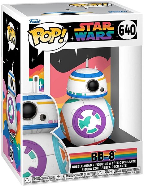 Figura Funko POP! Csillagok háborúja - Pride BB-8 ...