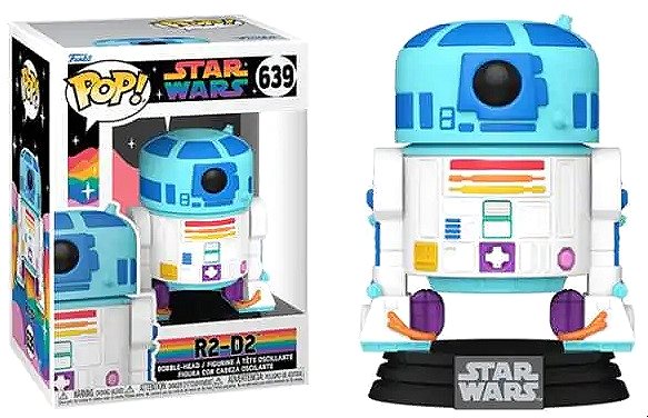Figura Funko POP! Csillagok háborúja - Pride R2-D2 ...