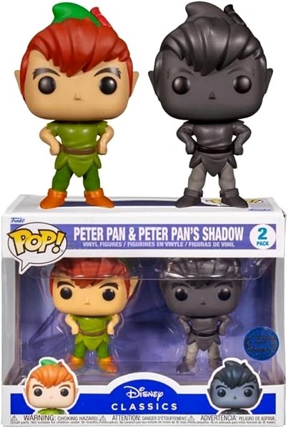Figur Funko POP! Peter Pan - Peter Pan w/Shadow ...