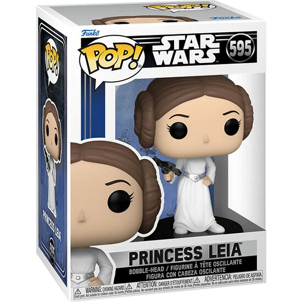 Figura Funko POP! Csillagok háborúja - Leia ...
