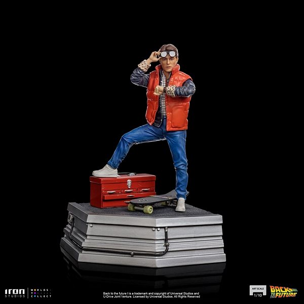 Figúrka Back to the Future – Marty McFly – Art Scale 1/10 ...
