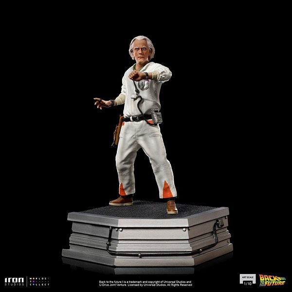 Figur Back to the Future - Doc Brown - Art Scale 1/10 ...
