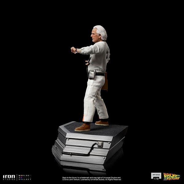 Figure Back to the Future - Doc Brown - Art Scale 1/10 ...