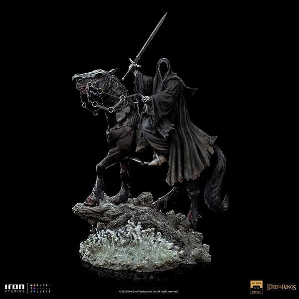 Figur Lord of the Rings - Nazgul on Horse - Art Scale 1/10 Deluxe ...