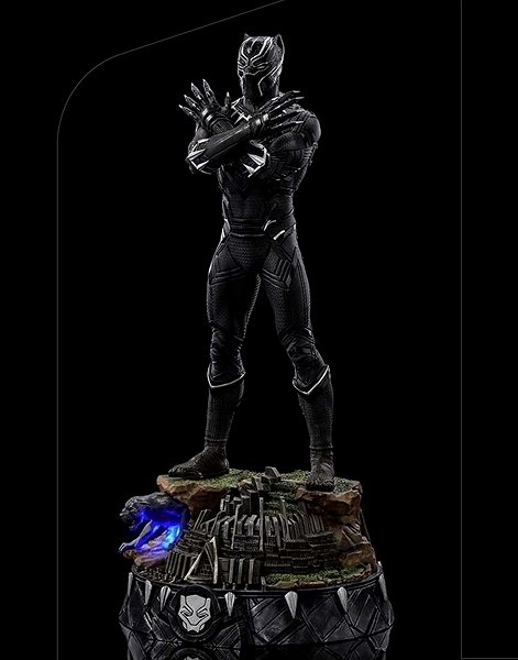 Figurka Marvel - Black Panther - Art Scale 1/10 Boční pohled