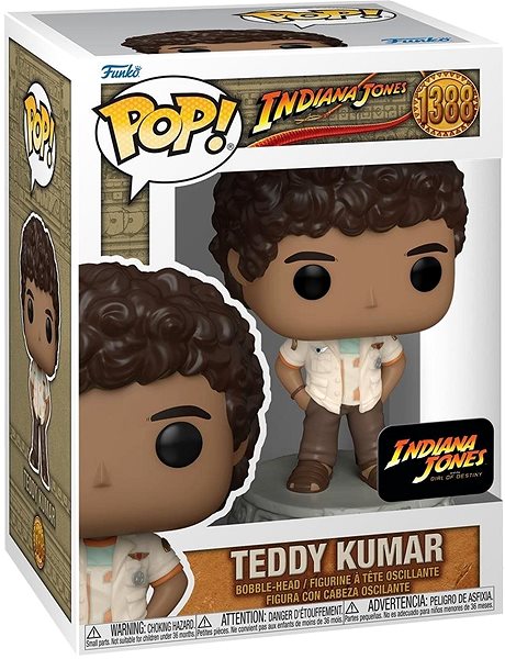 Figúrka Funko POP! Indiana Jones – Teddy Kumar ...