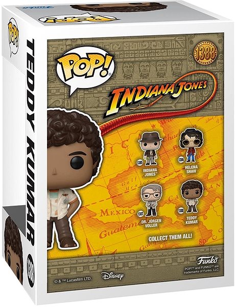 Figur Funko POP! Indiana Jones - Teddy Kumar ...