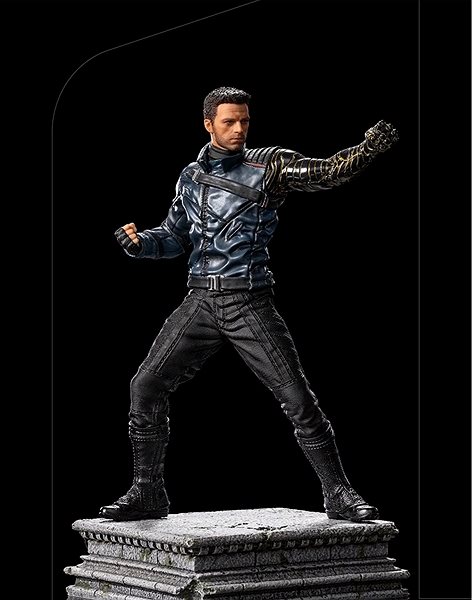 Figur Marvel - Bucky Barnes - BDS Art Scale 1/10 Seitlicher Anblick