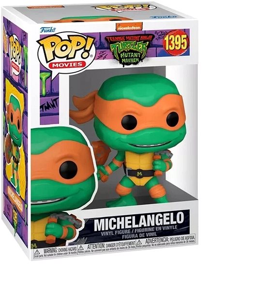 Figúrka Funko POP! Movies: TMNT Michelangelo ...