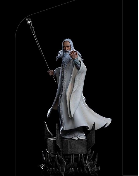 Figura Lord of the Rings - Saruman - Art Scale 1/10 Oldalnézet