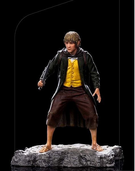 Figure Lord of the Rings - Merry - BDS Art Scale 1/10 Lateral view