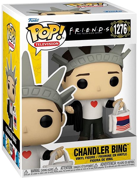Figur Funko Pop! Friends - Chandler Bing (New York) ...
