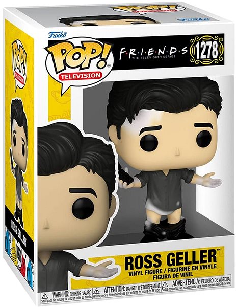 Figur Funko Pop! Friends - Ross Geller (with Leather Pants) ...