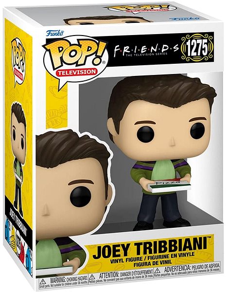 Figur Funko Pop! Friends - Joey Tribbiani (with Pizza) ...