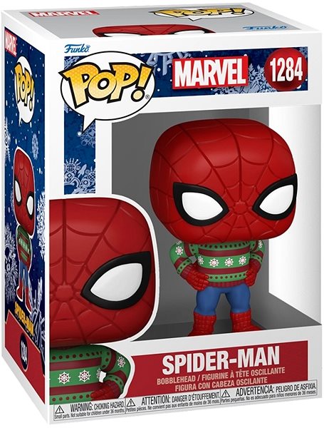 Figur Funko Pop! Marvel: Holiday - Spider-Man ...