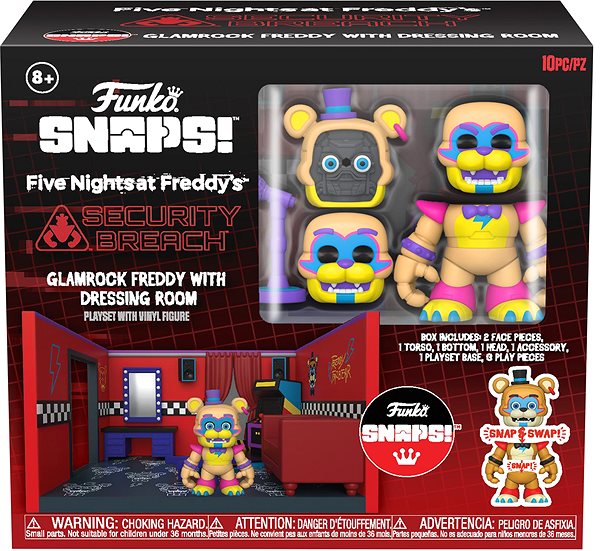 Figur Funko FNAF Snap: RR- Playset Freddys Room ...