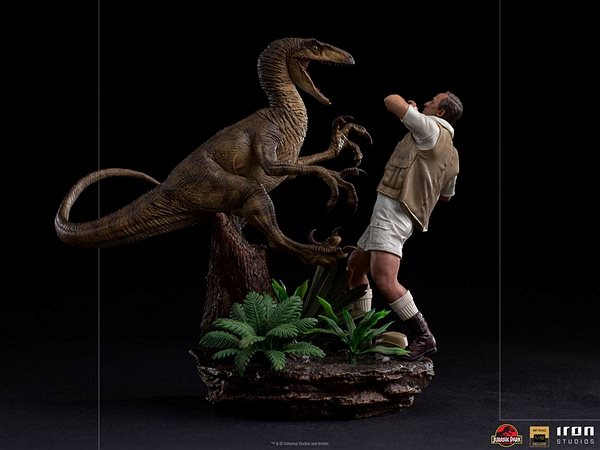 Figur Clever Girl Deluxe Art Scale 1/10 - Jurassic Park ...