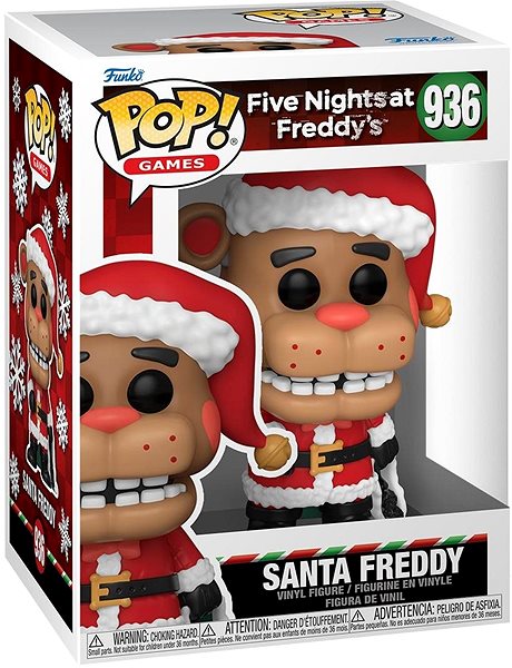 Figúrka Funko POP! FNAF – Holiday Freddy Fazbear ...