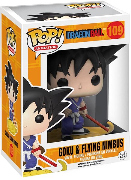 Figura Funko POP! Dragonball Z - Goku & Nimbus ...