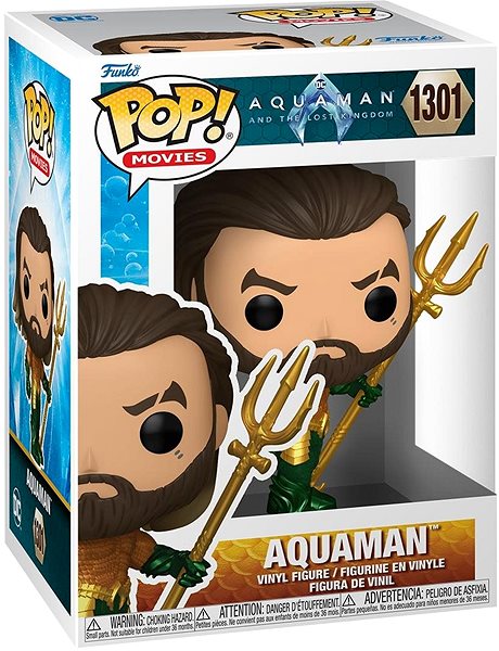 Figúrka Funko POP! Aquaman and the Lost Kingdom – Aquaman Hero Suit ...
