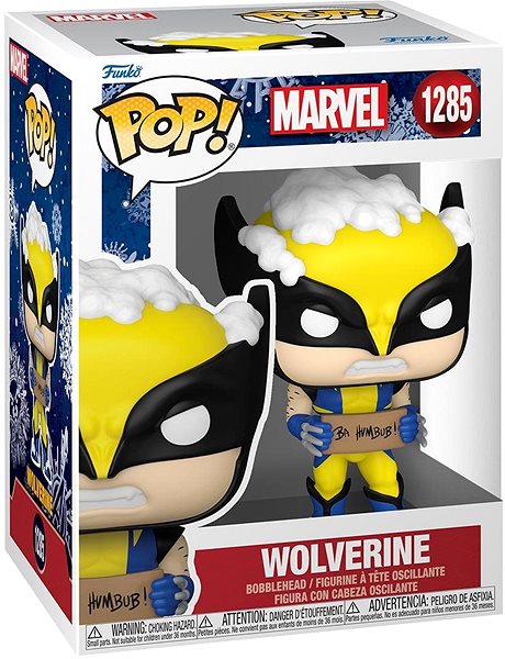 Figúrka Funko POP! Marvel: Holiday – Wolverine w/ Sign ...