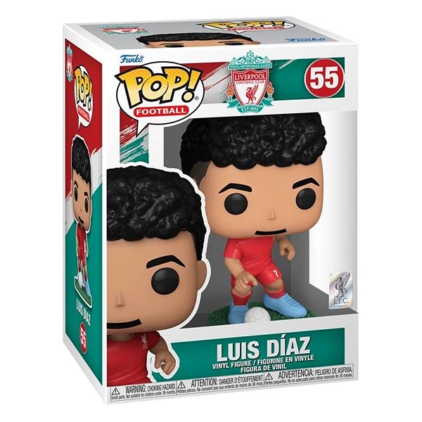 Figúrka Funko POP! Liverpool FC – Luis Diaz ...