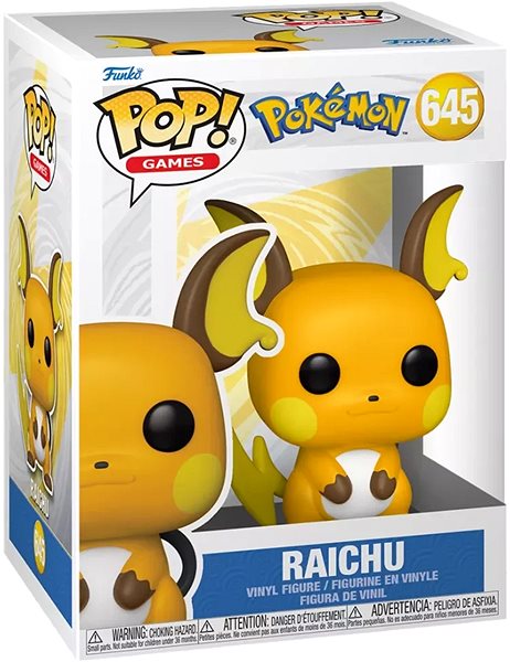 Figúrka Funko POP! Pokémon – Raichu ...