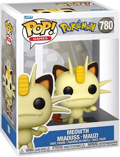 Figur Funko POP! Pokémon - Meowth ...