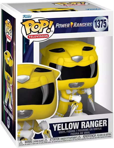 Figúrka Funko POP! Power Rangers 30th – Yellow Ranger ...
