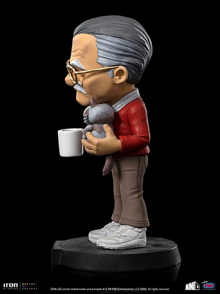 Figure Marvel - Stan Lee with Grumpy Cat - figurine ...