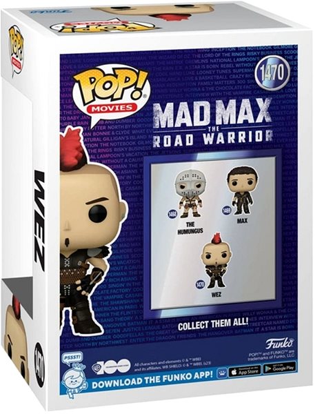 Figúrka Funko POP! Mad Max: The Road Warrior – Wez ...