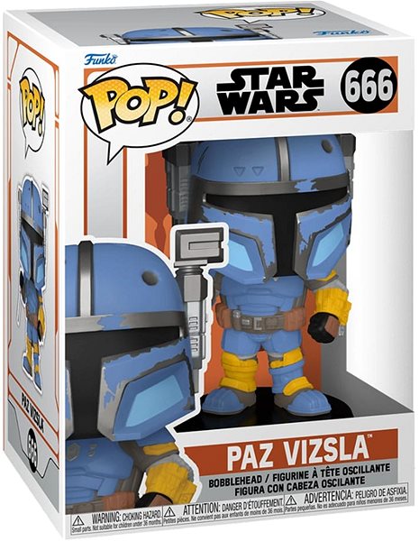 Figura Funko POP! Star Wars: The Mandalorian - Paz Vizsla ...