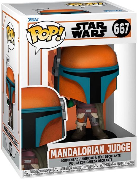 Figur Funko POP! Star Wars: The Mandalorian - Mandalorian Judge ...