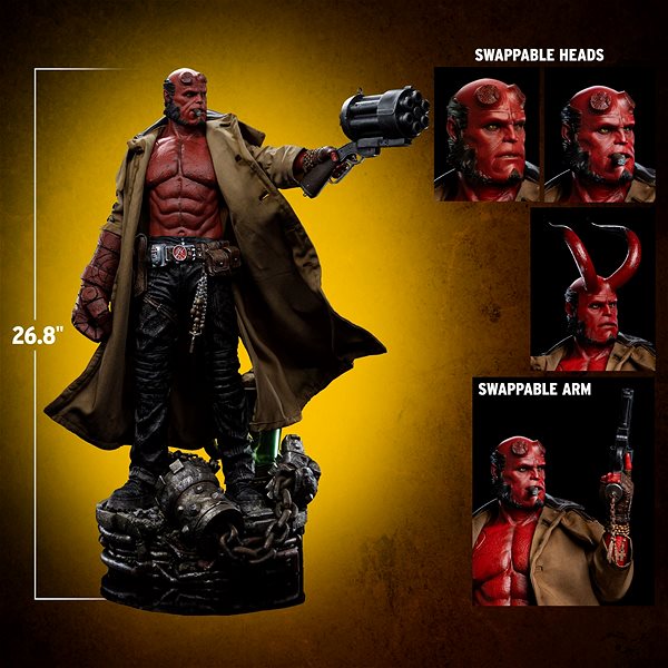 Figure Hellboy - Hellboy 2 - Legacy Replica 1/4 ...