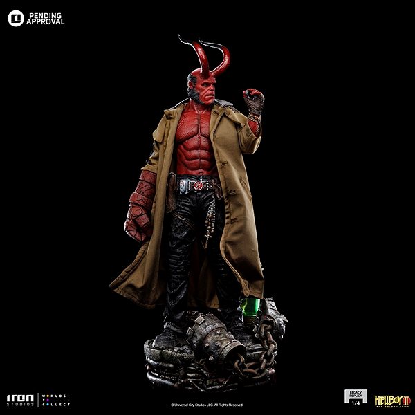 Figure Hellboy - Hellboy 2 - Legacy Replica 1/4 ...