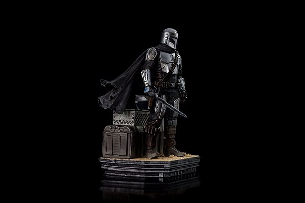 Figure Din Djarin and Din Grogu - The Mandalorian - Art Scale 1/10 ...
