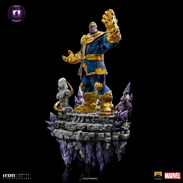 Figura Marvel - Thanos Infinity Gauntlet Diorama Deluxe - BDS Art Scale 1/10 ...