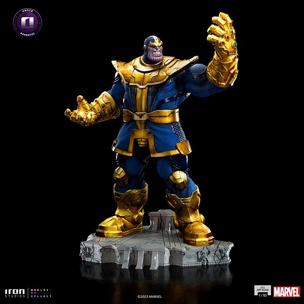 Figúrka Marvel – Thanos Infinity Gauntlet Diorama – BDS Art Scale 1/10 ...