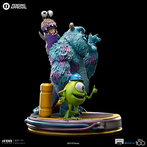 Figure Disney Classics - Monster Inc - Art Scale 1/10 ...
