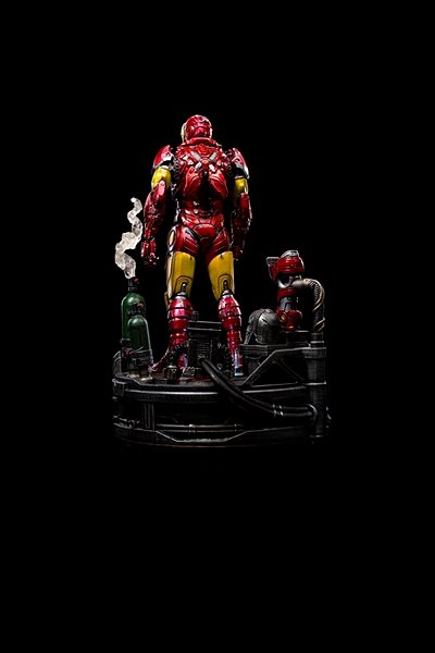 Figure Marvel Comics - Iron Man Unleashed Deluxe - Art Scale 1/10 ...