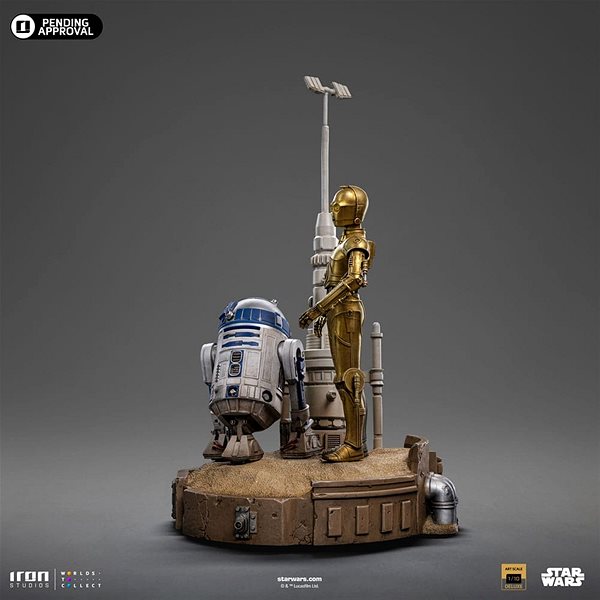 Figure Star Wars - C3-PO and R2-D2 Deluxe - Art Scale 1/10 ...