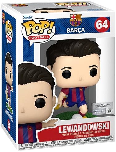 Figur Funko POP! FC Barcelona - Lewandowski ...